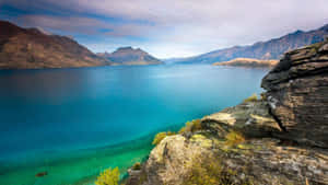 Queenstown Lake Wakatipu Scenic View Wallpaper