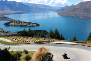 Queenstown Lake Wakatipu View Wallpaper