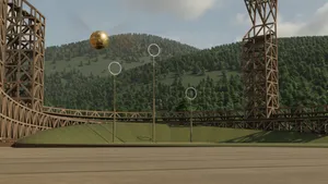 Quidditch Players Soar Towards Victory At Hogwarts Pitch Wallpaper