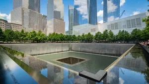 Quiet Morning At 911 Memorial Wallpaper