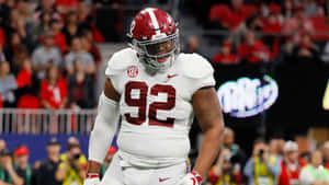 Quinnen Williams In Game Action Wallpaper