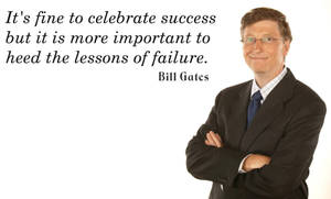 Quote By Bill Gates Wallpaper