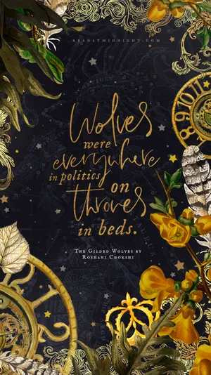 Quote From The Gilded Wolves By Roshani Chokshi Wallpaper