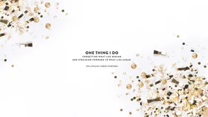 Quote With Chic Background Wallpaper