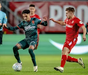 R K C Waalwijk Football Match Action Wallpaper