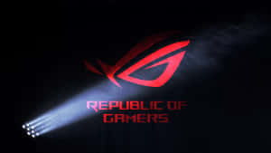 R O G Republicof Gamers Logo Wallpaper