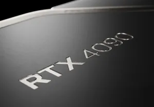 R T X4090 Graphics Card Logo Wallpaper