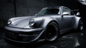 R W B Porsche Classic Enhanced Wallpaper