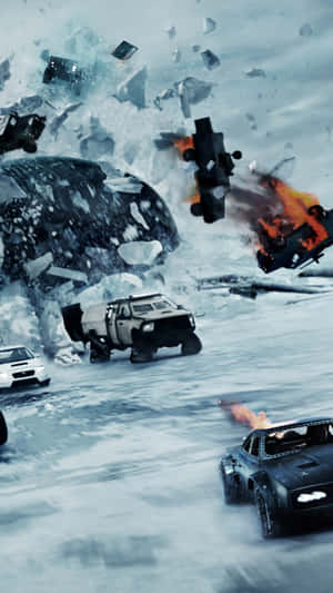 Race And Drift To Victory With The Fast And Furious Iphone. Wallpaper