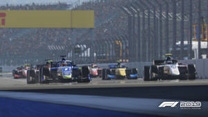 Race Start In F1 2019 Wallpaper