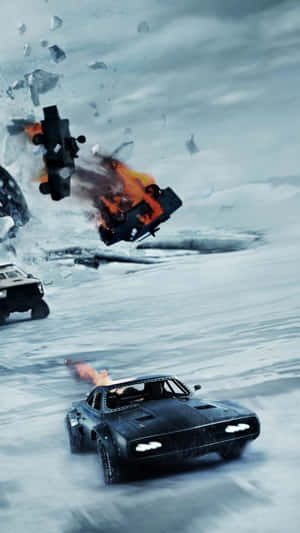 Race To The Finish Line With The Fast And Furious Iphone Wallpaper