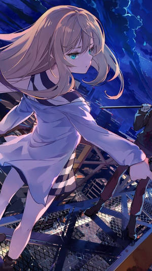 Rachel's Cold Confidence In Angels Of Death Wallpaper