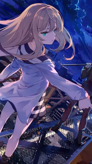 Rachel's Cold Confidence In Angels Of Death Wallpaper