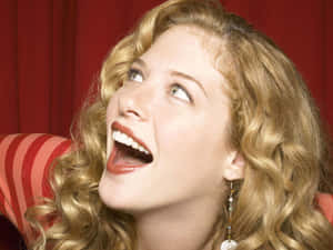 Rachelle Lefevre Laughing Portrait Wallpaper