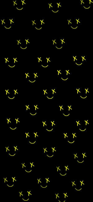 Radiant Aesthetic Smiley Face Wallpaper Wallpaper