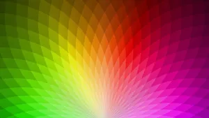 Radiant Color Spectrum Background Wallpaper