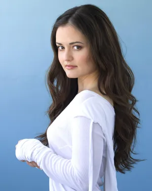 Radiant Danica Mckellar Posing For A Photoshoot Wallpaper