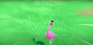 Radiant Flamigo Pokemon Emits Battle Cry Wallpaper