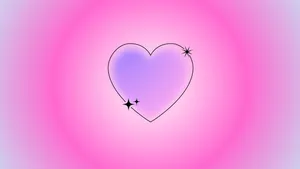 Radiant Heart Aura Wallpaper