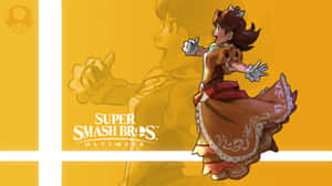 Radiant Princess Daisy Striking A Pose Wallpaper