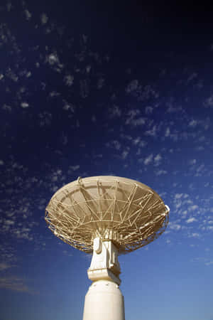 Radio Telescope In Action Wallpaper