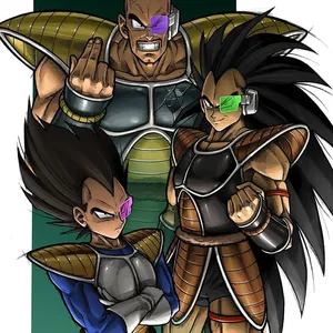 Raditz, A Powerful Saiyan Warrior Wallpaper