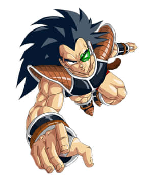 Raditz Prepared To Unleash His Super Saiyan Strength Wallpaper