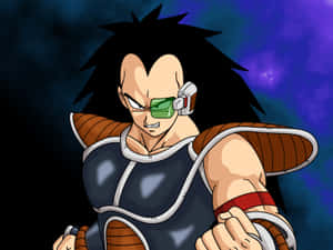 Raditz, The Ruthless Saiyan From The World Of Dragon Ball Wallpaper
