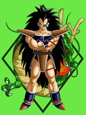 Raditz – The Saiyan Warrior Who Faced Goku Wallpaper
