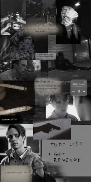 Rafe Cameron Character Collage Wallpaper