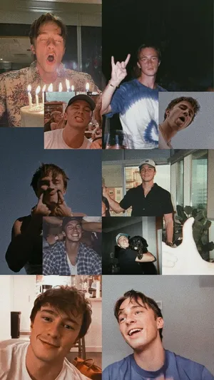 Rafe Cameron Collage Moments Wallpaper