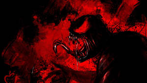 Raging Carnage In Red Wallpaper