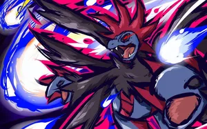 Raging Dragon Pokémon Hydreigon Wallpaper