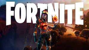 Raging Renegade Raider Fortnite Wallpaper