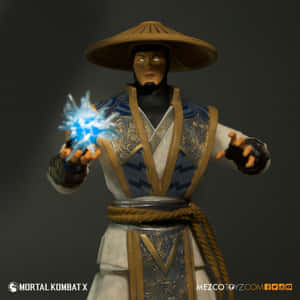 Raiden In Mortal Kombat Game Action Wallpaper