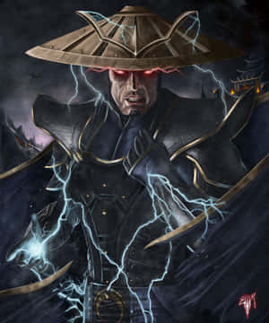 Raiden, The God Of Thunder, In Mortal Kombat Wallpaper