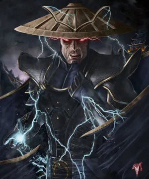 Raiden, The God Of Thunder, In Mortal Kombat Wallpaper