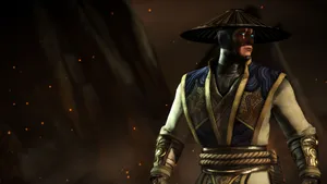Raiden, The Thunder God In Mortal Kombat Wallpaper