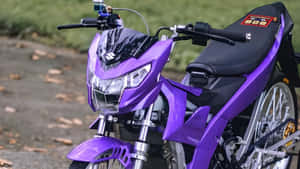 Raider 150 Fi Custom Purple Wallpaper