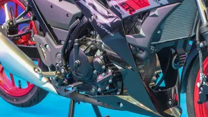 Raider 150 Fi Engine Closeup Wallpaper