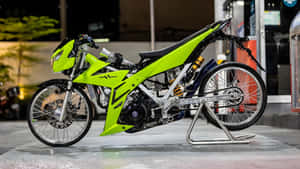 Raider 150 Fi Sporty Design Wallpaper