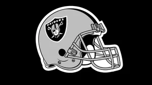 Raiders Football Helmet Graphic Wallpaper