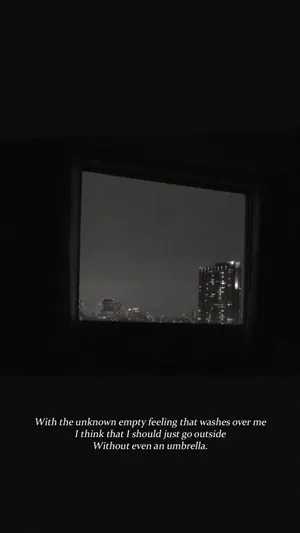 Rain By Bts Black Aesthetic Wallpaper