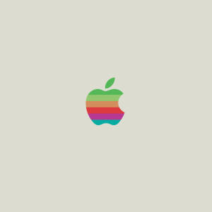 Rainbow Apple Logo Wallpaper