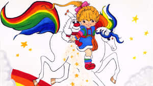 Rainbow Brite And Starlite Wallpaper