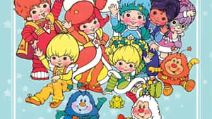Rainbow Brite Characters Group Wallpaper