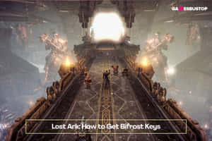 Rainbow Colors Of The Mystical Bifrost Wallpaper