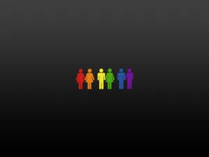 Rainbow Couples Pride Wallpaper