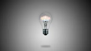 Rainbow Electricity Light Bulb Wallpaper