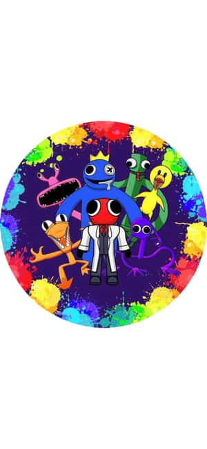 Rainbow Friends Iphone Wallpaper Wallpaper